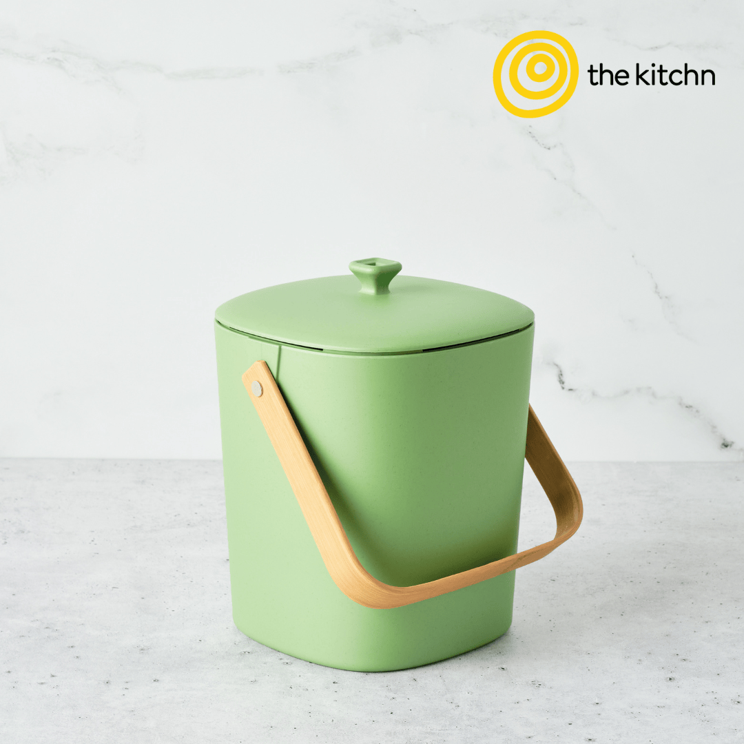 Bamboozle Home Avocado by The Kitchn Plant-Based Countertop Compost Bin
