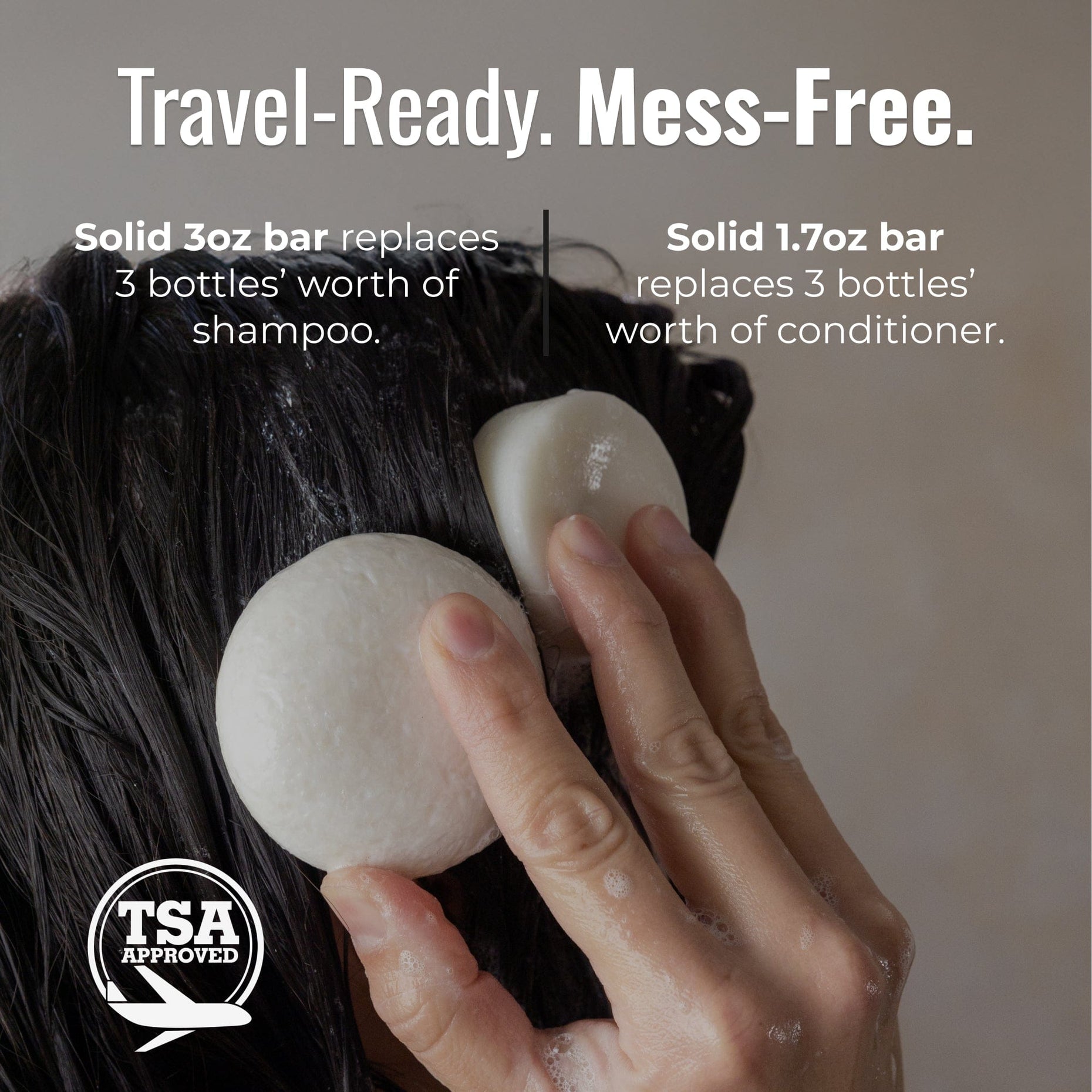 Shampoo & Conditioner Bar Duo - Simply Unscented