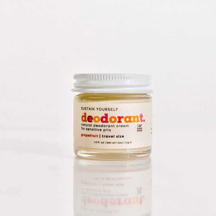 Sustain Yourself Grapefruit / 1oz Sensitive Skin Deodorant- 3 Scent Options