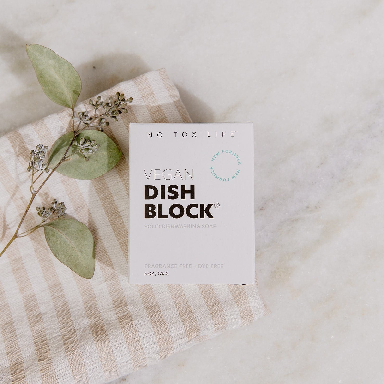 Dish Washing Block - DISH BLOCK®, Dish Soap Bar, Zero Waste, Vegan, 6oz