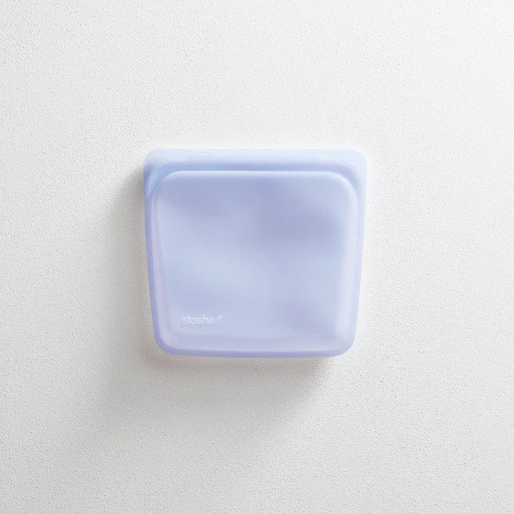 Stasher Lavender Reusable Silicone Sandwich Bag - 8 Colors