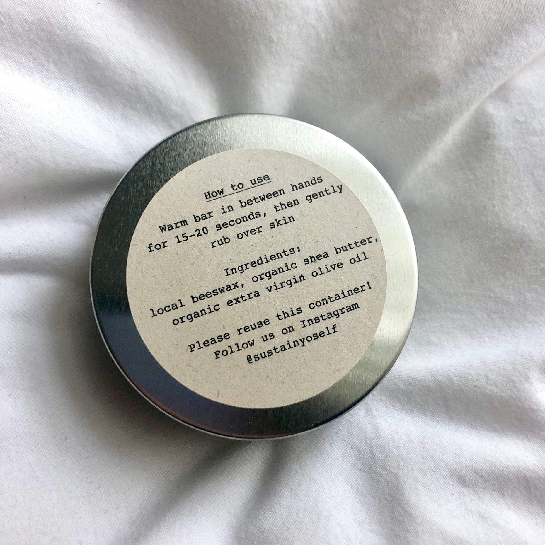 Organic Lotion Bar