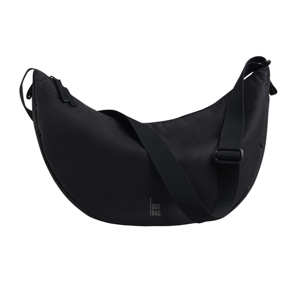 Moon Bag Large, Made of Ocean Plastic - Sustainable Travel Case, 100% Recycled Plastic, Water Resistant