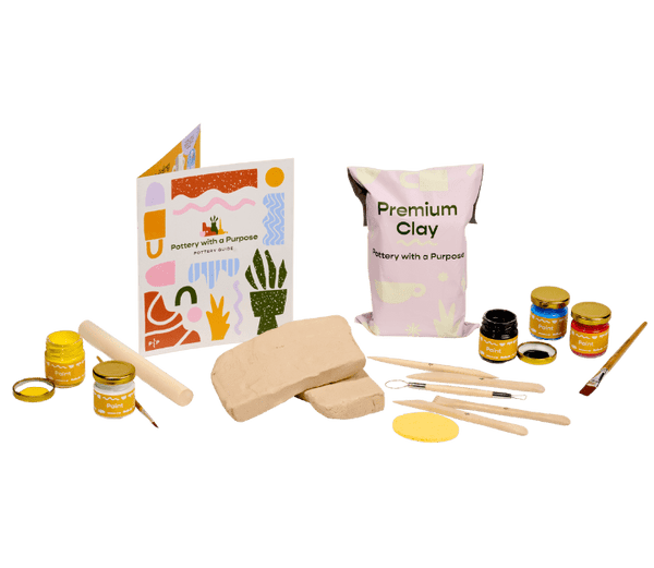 Deluxe Pottery Kit  – Air Dry