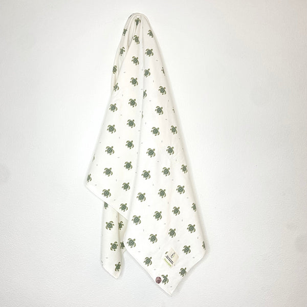 Sea Turtle Swaddle Blanket