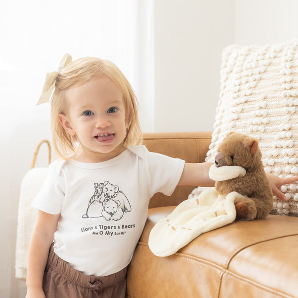 Lions, Tigers and Bears Bodysuit – Eco-Friendly Fabric