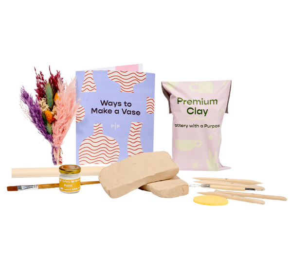 Flower Vase Pottery Kit