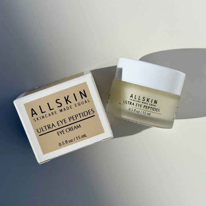 Peptide Eye Cream jar and box