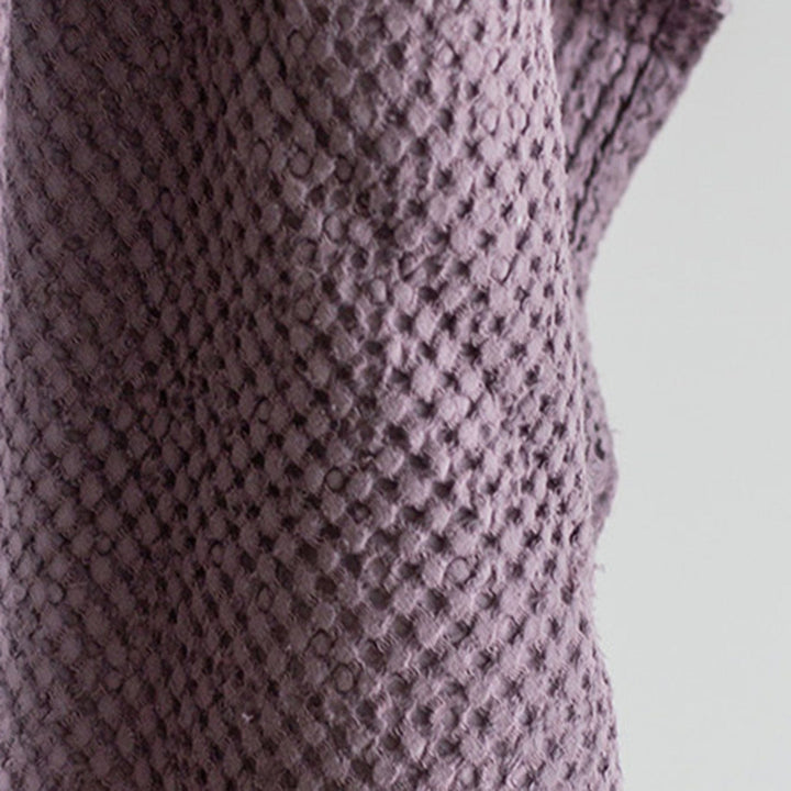 AmourLinen Face Towel / Dusty Lavender Linen Waffle Towel