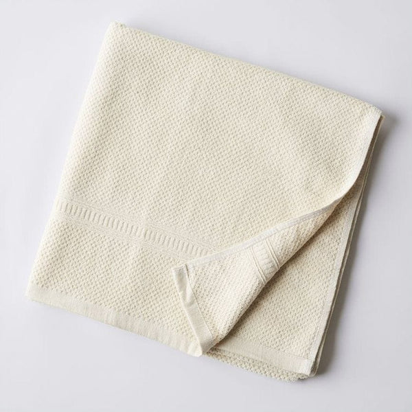 Anact Natural: Undyed + Unbleached Sustainable Hemp & Organic Cotton Bath Towel