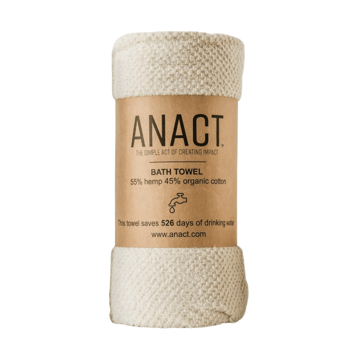 Sustainable Hemp & Organic Cotton Bath Towel