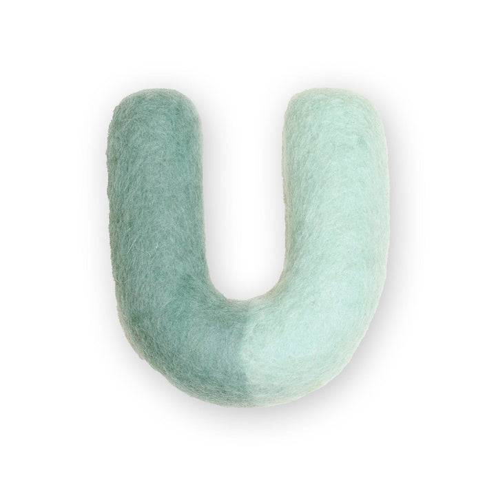 Awoo AQUA-BLUE Archie Felt Dog Toy