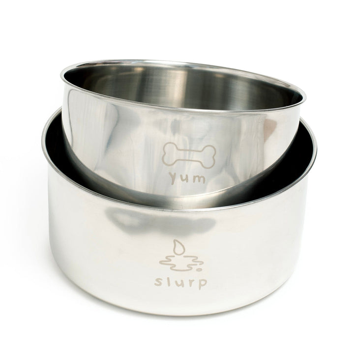 Awoo Dining Duo Stainless Steel Nesting Bowls