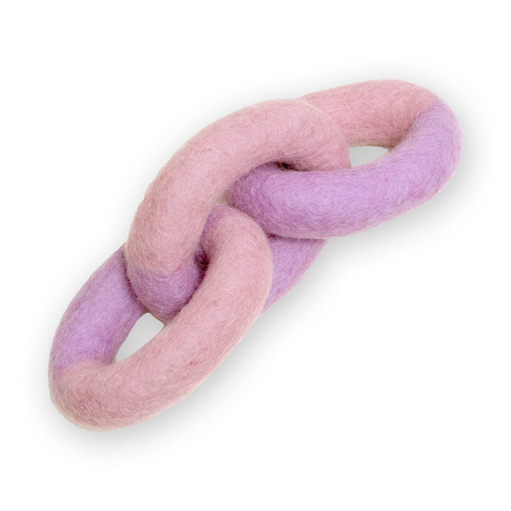 Awoo LILAC / Large Link Felt Dog Toy