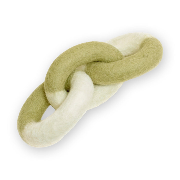 Awoo LIME / Large Link Felt Dog Toy