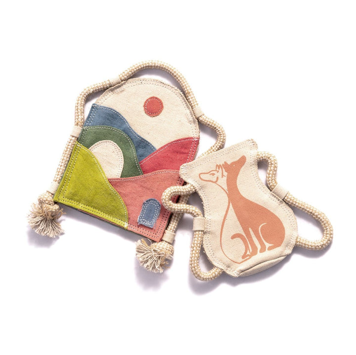 Awoo Pets Canvas Puzzle Dog Toy