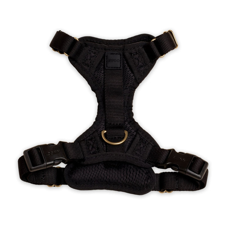 Awoo Small / BLACK Huggie Dog Harness