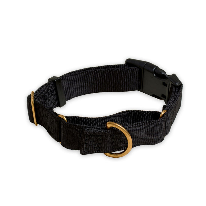 Awoo Small / BLACK Marty Dog Collar