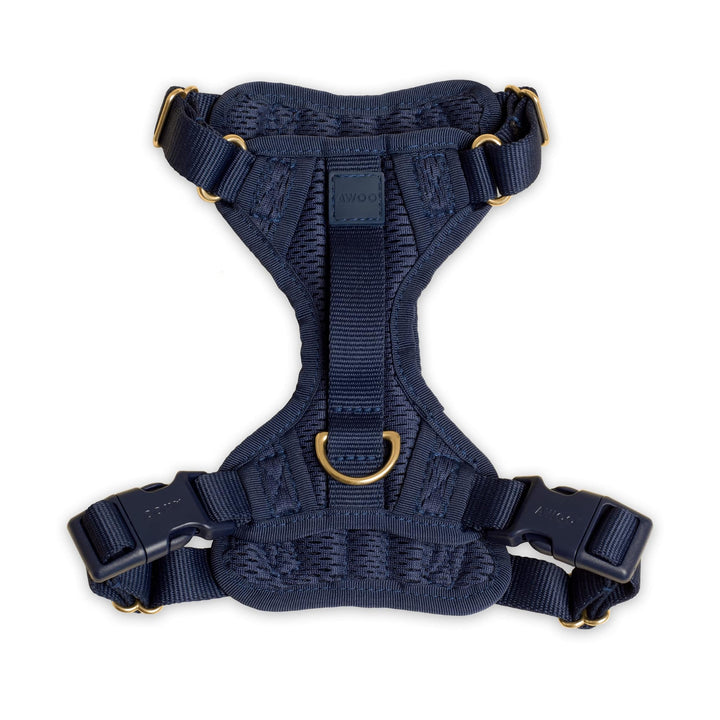 Awoo Small / NAVY Huggie Dog Harness