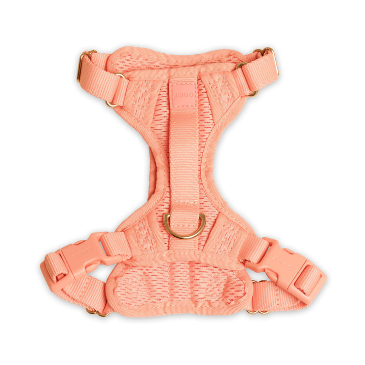 Awoo Small / PEACH Huggie Dog Harness