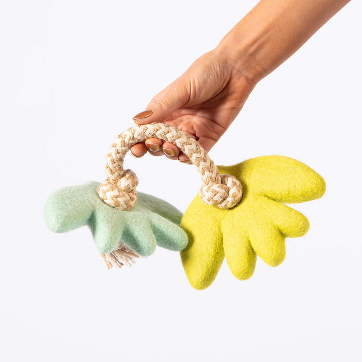 Awoo Turtle Doves Felt Dog Toy