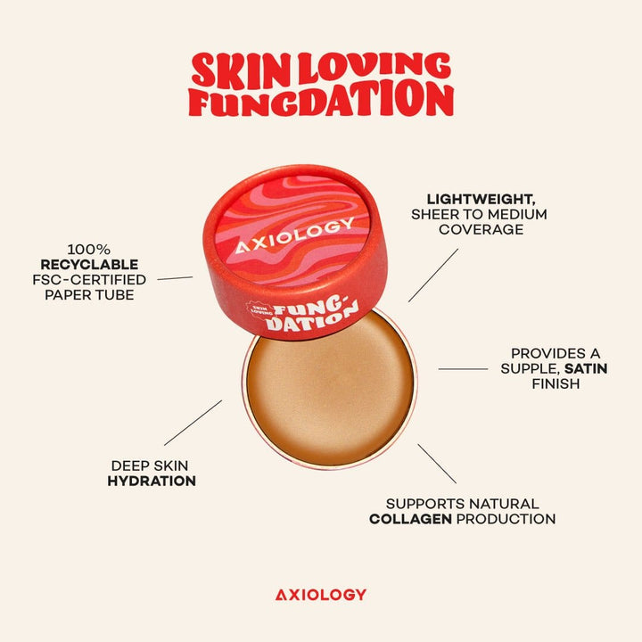 Axiology Fungdation - Reishi Mushroom Foundation
