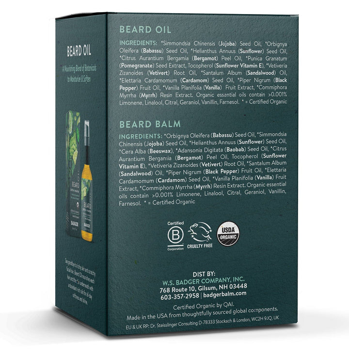Badger Beard Grooming Kit