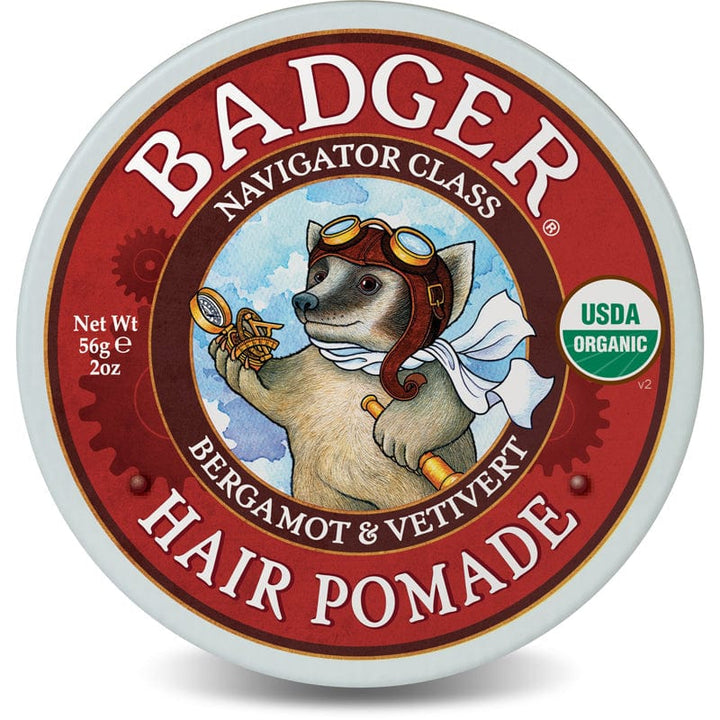 Badger Hair Pomade 2oz