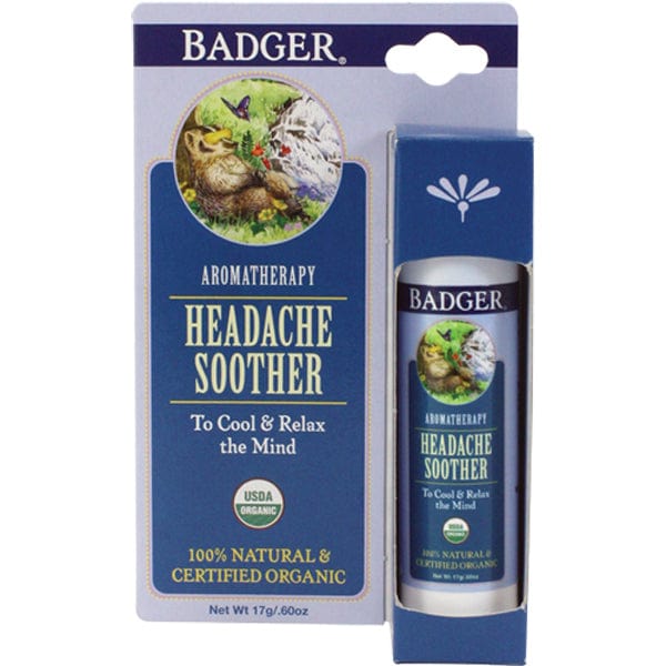 Badger Headache Soother Aromatherapy Stick .6oz