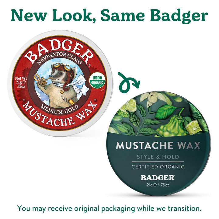 Badger Mustache Wax