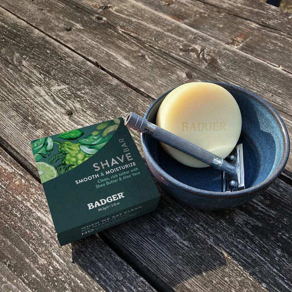 Badger Organic Shaving Soap Bar