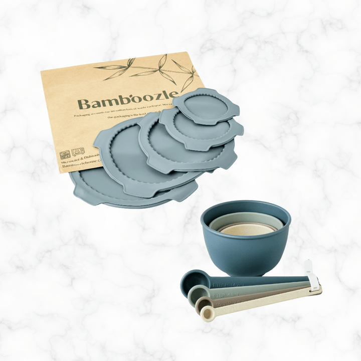 Bamboozle Home Alpine Forest Baking Accessories - Measuring Duo and Lids Bundle
