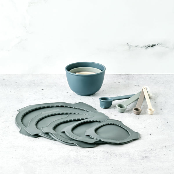 Bamboozle Home Alpine Forest Baking Accessories - Measuring Duo and Lids Bundle