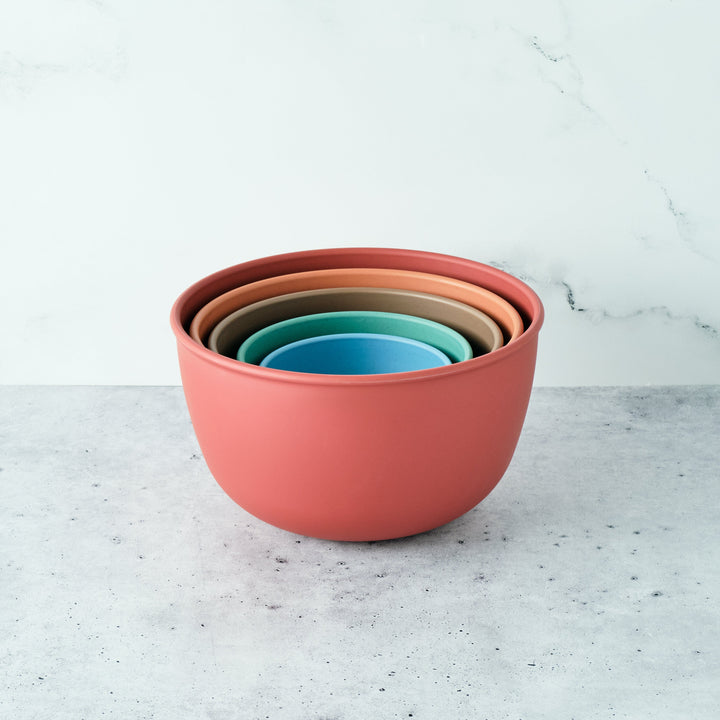 Bamboozle Home Desert Bloom 5 Piece Astrik Mixing Bowls