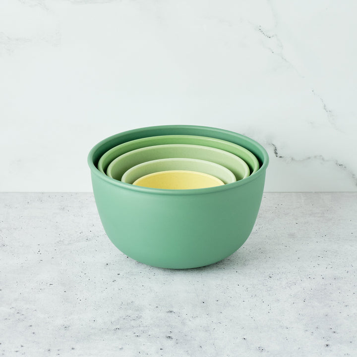 Bamboozle Home Fresh Guacamole 5 Piece Astrik Mixing Bowls
