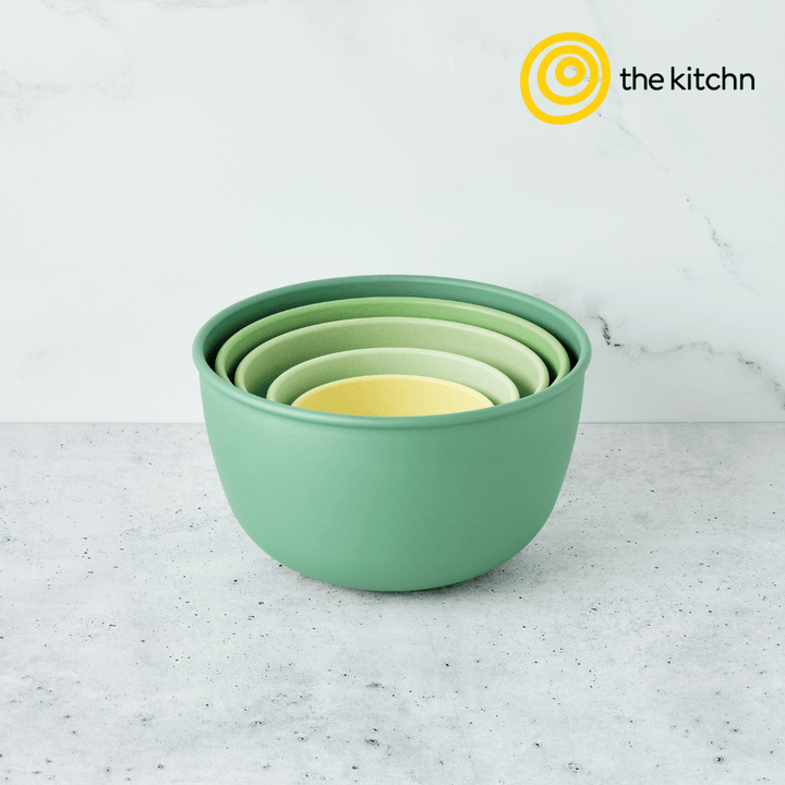 Bamboozle Home Fresh Guacamole by The Kitchn 5 Piece Astrik Mixing Bowls