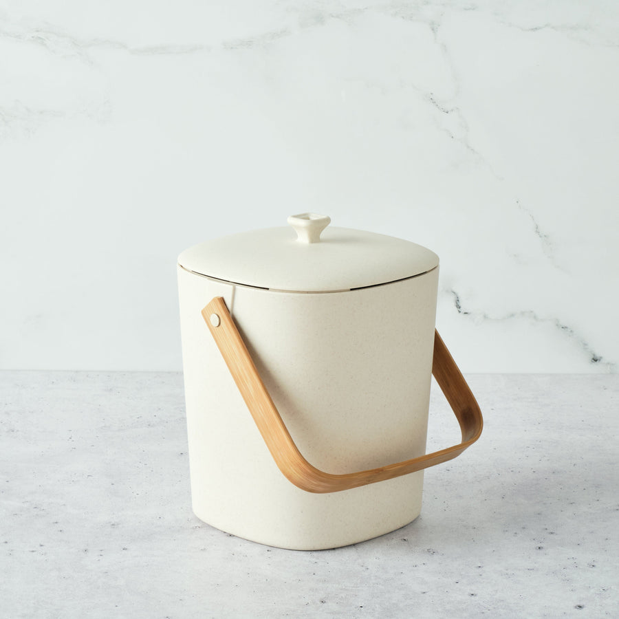 Bamboozle Home Natural Plant-Based Countertop Compost Bin