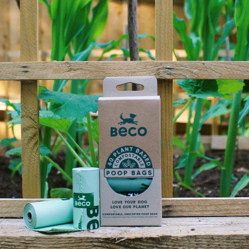 Beco Pets Compostable Dog Poop Bags - 60pk