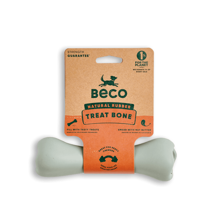 Beco Pets Natural Rubber Treat Bone