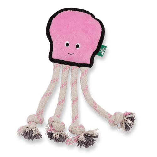 Beco Pets Octopus Recycled Dog Toy