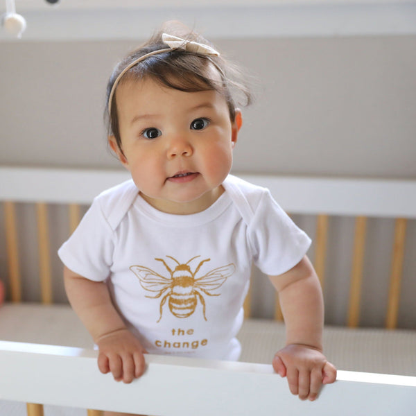 Bee the Change Bodysuit – Eco-Friendly Fabric