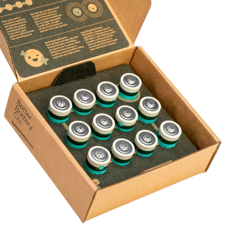 Better Battery Co. C Cell 12 Pack Recyclable Batteries