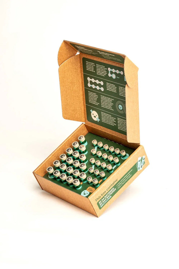 Better Battery Co. Zero Waste AA + AAA Combo Pack by BetterBattery