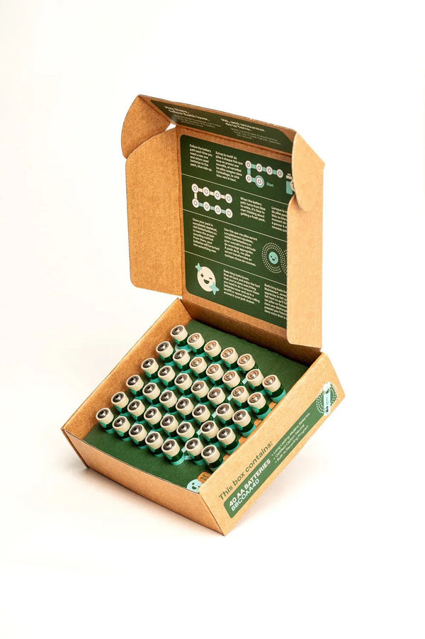 Better Battery Co. Zero Waste AA Batteries – 40 Pack by BetterBattery