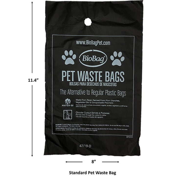 BioBag Compostable Pet Waste Bags - 45pk