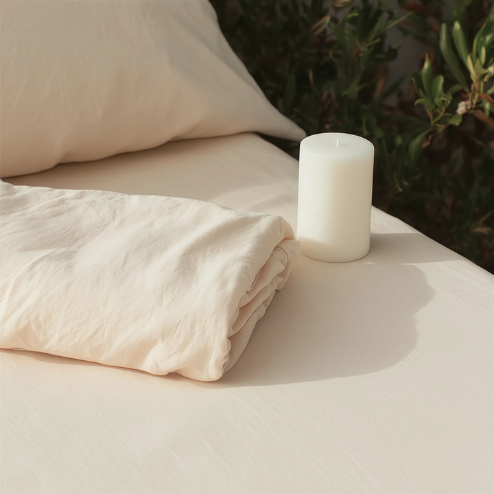 Blaynk Organic Cotton Sateen Sheet Set