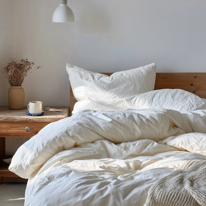 Blaynk Organic Cotton Sateen Sheet Set