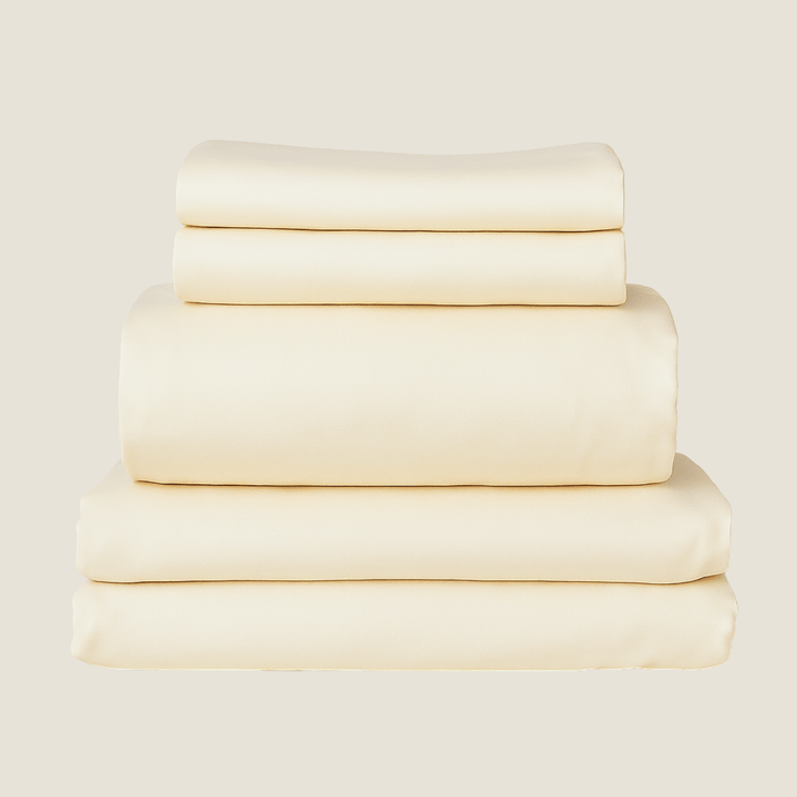Blaynk Organic Cotton Sateen Sheet Set & Duvet Cover