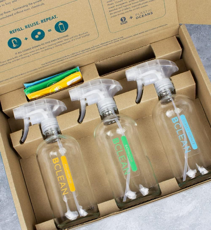 Boulder Clean 3-Pack Surface Cleaning Refill Starter Kit