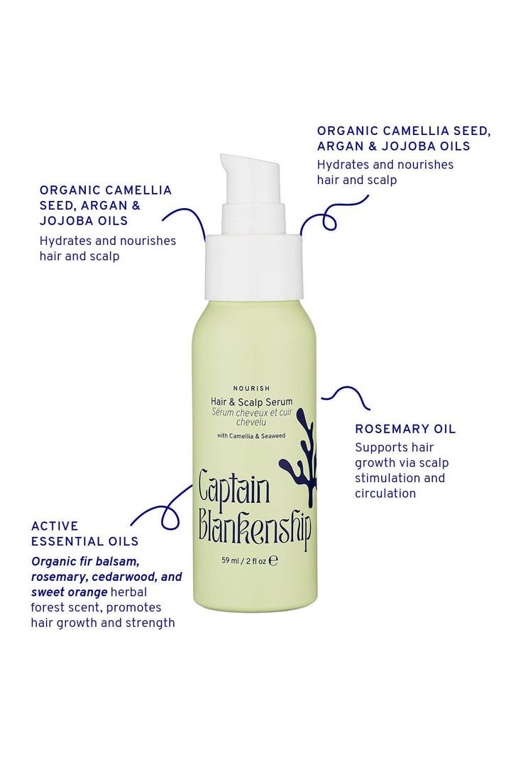 Captain Blankenship 2 fl oz Nourish Hair & Scalp Serum